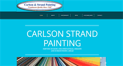 Desktop Screenshot of carlsonstrandpainting.com